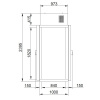 Холодильная камера Polair КХН-1,44 Мinicellа ММ 2 двери